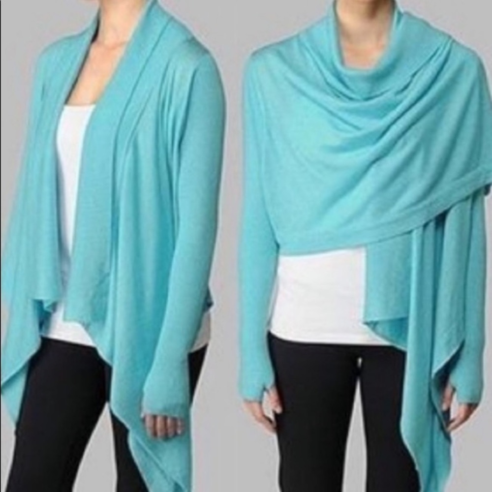 LULULEMON ZEN WRAP WATERFALL CARDIGAN SWEATER
